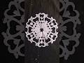 Snowflake Paper craft/ ❄️/Paper Cutting Snowflake ❄️ #shorts #snowflakes #viralshorts #papercrafts