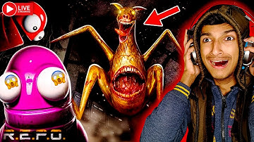 Playing R.E.P.O. for the First Time (New Lethal Company Like Game)😱😱#facecam #repogameplay