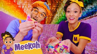 meekah blippis colorful confetti educational videos for kids blippi and meekah kids tv