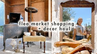 flea market shopping + vintage decor haul | XO, MaCenna Vlogs