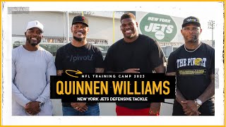 Quinnen Williams NY’s $96M Man, Jets Super Bowl Bound? Talks Rodgers, AD & Chris Jones | The Pivot
