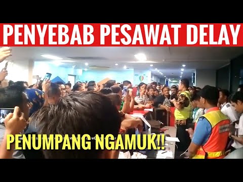 Video: Apa penyebab keterlambatan maskapai?