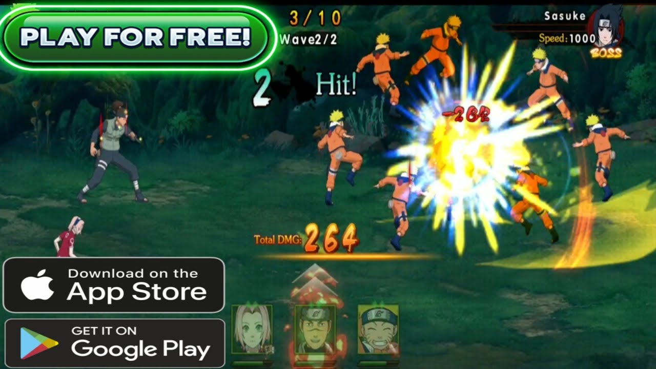 Ninja Saga Night Warrior 2020 Naruto Free Game For Android Ios Youtube