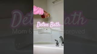 Sick Day Detox Bath Routine Cold Flu Season Mom & Toddler-Friendly