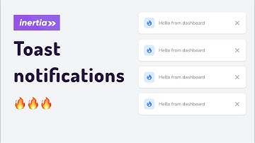 Laravel InertiaJS & Vue 3 toast notifications