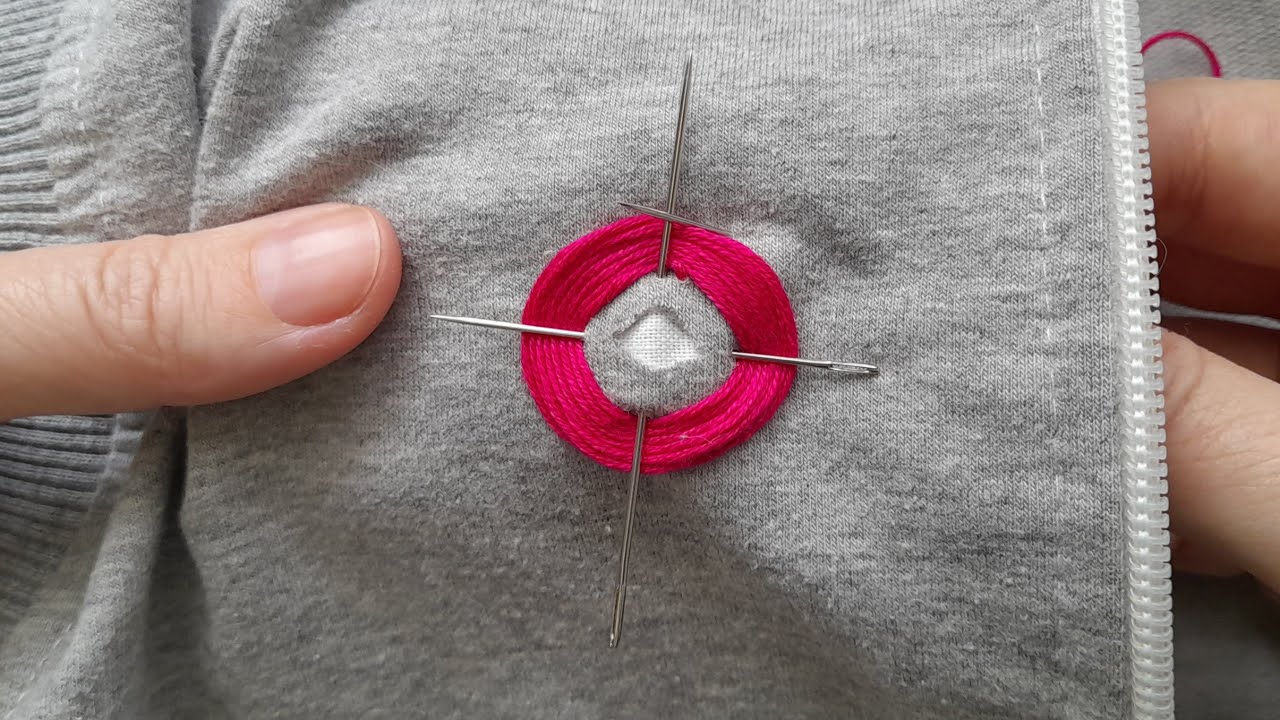 🌸 The Most BEAUTIFUL Way to Fix a Hole in Just 2 Minutes