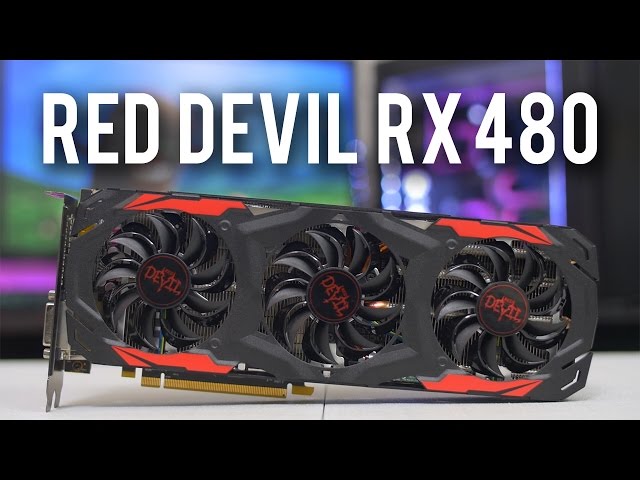 PowerColor Red Devil RX 480 8GBスマホ/家電/カメラ