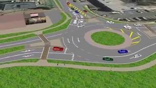 Mini roundabout Junction