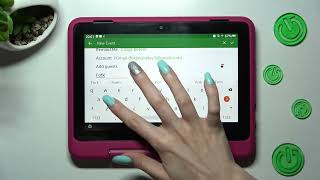 AMAZON Fire HD 8 Kids Edition 2022 - How to Add Event to Calendar? Set Reminder for Everything! screenshot 5