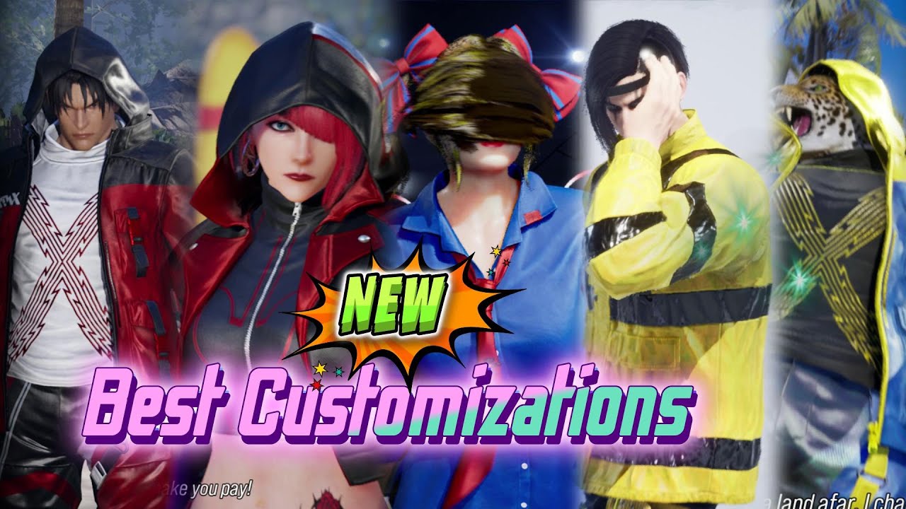New Items Best and Unique Customizations #tekken8 - YouTube