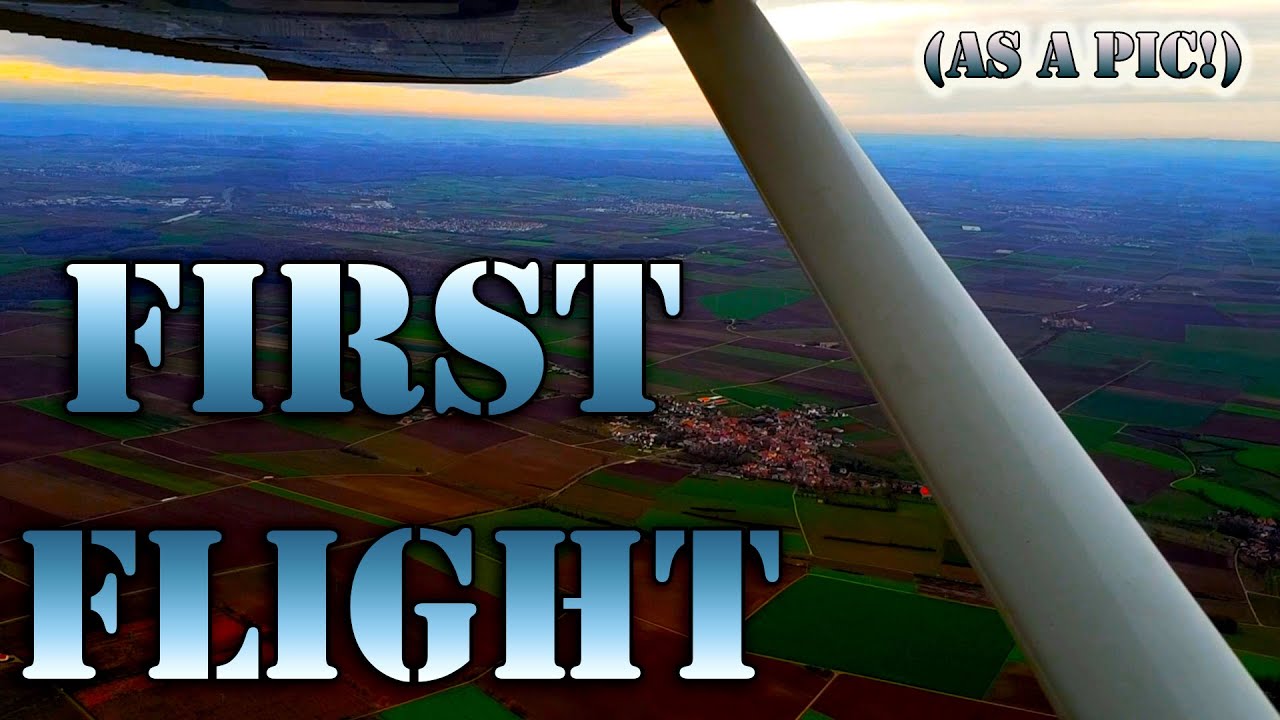 My First Flight as Pilot in Command - Cessna F 152