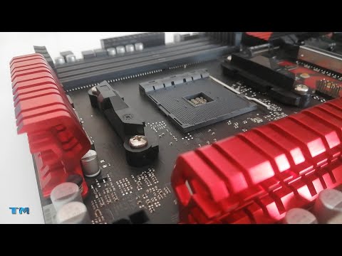 ASRock Fatal1ty AB350 Gaming K4 Motherboard Unbox and Install