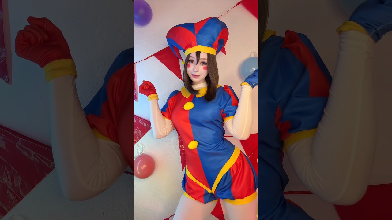 Pomni dance 😊 #pomnicosplay #pomni #digitalcircus #theamazingdigitalcircus #cosplay