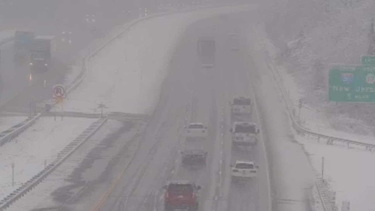 Snow, rain threaten to snarl holiday travel in New York, New Jersey ...