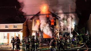 2 ALARM Fatal STRUCTURE FIRE Keyport, New Jersey 12/30/21