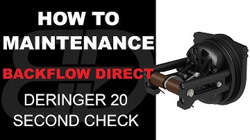 6" - 8" Deringer 20 Second Check Maintenance