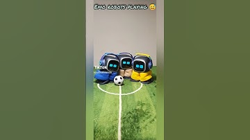 Emo robots playing #emo #robot #emorobot #AIrobot #robots #emorobot