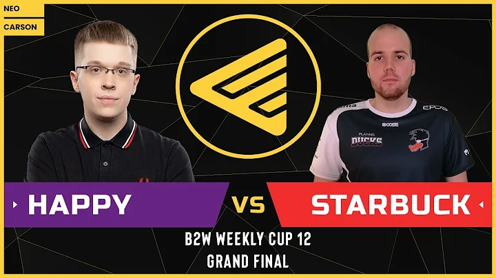 WC3 - B2W Weekly Cup #12 - Grand Final: [UD] Happy vs. Starbuck [ORC] - DayDayNews