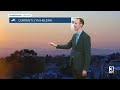 Mostly sunny and warmer on Wednesday