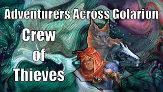 Crew of Thieves, Adventurers Across Golarion
Check out the character sheets for this party on my discord!
https://discord.gg/JFsSGZuhnD
Off Topic
If you arent already aware of the issue regarding the OGL controversy make sure to check out Roll for Combat https://www.youtube.com/@RollForCombat or The Rules Lawyer https://www.youtube.com/@TheRulesLawyerRPG Both channels have covered the topic in detail.
If you havent seen the open dnd open letter please check it out and consider signing!
https://www.opendnd.games/ Crew of Thieves, Adventurers Across Golarion