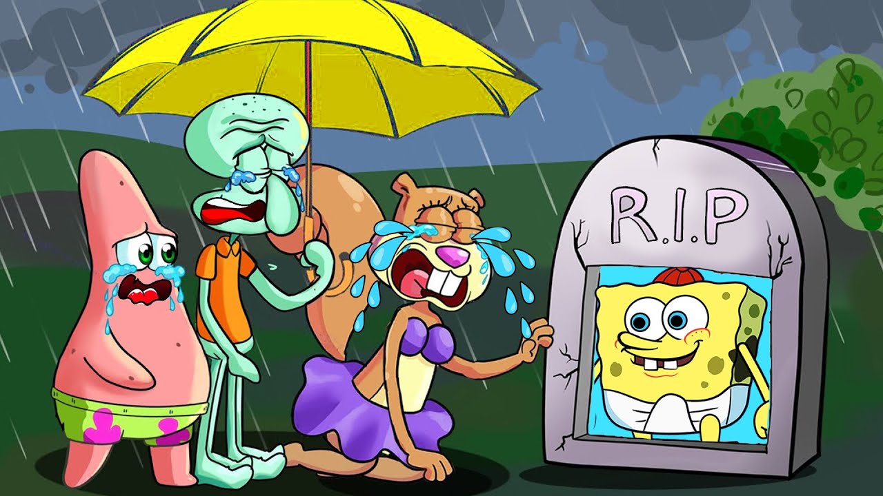 No Way!! Spongebob please come back!! We miss you..!! Sad Story Spongebob life Animation MAX