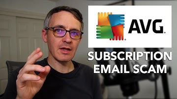AVG Subscription Scam Email or Text, Explained