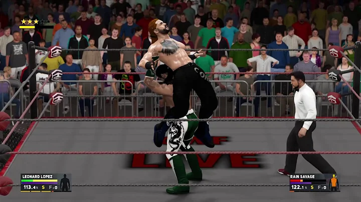 Leonard lopez vs Rain savage on live