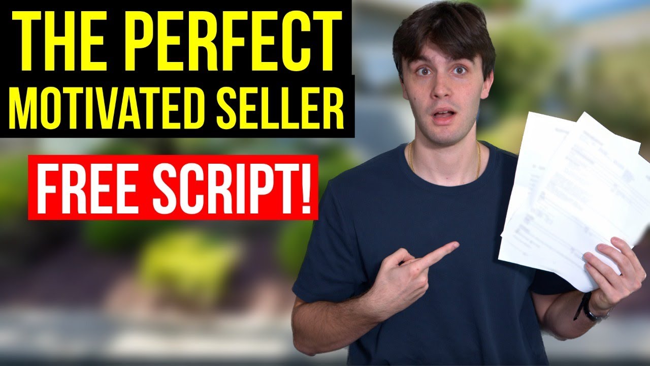How to Talk to Motivated Sellers with this FREE SCRIPT! - YouTube