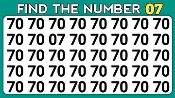 Find the ODD One Out | Numbers and Letters Edition | Easy, Medium, Hard