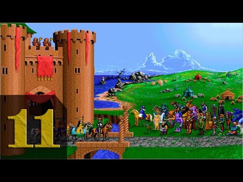 Видео: Heroes of Might and Magic 1(Герои 1) - Колдун Аламар - Прохождение #11