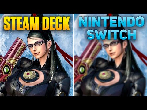 Steam Deck vs Nintendo Switch - Bayonetta