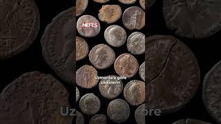 Tarlada dedektör çalıştırdı, 15 bin sikke buldu