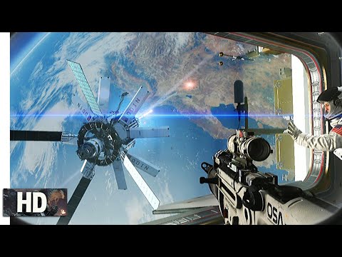 Federation Space Station Attack -Call of Duty Ghosts 1080p 60fps