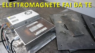 elettromagnete fai da te da un forno a micronde