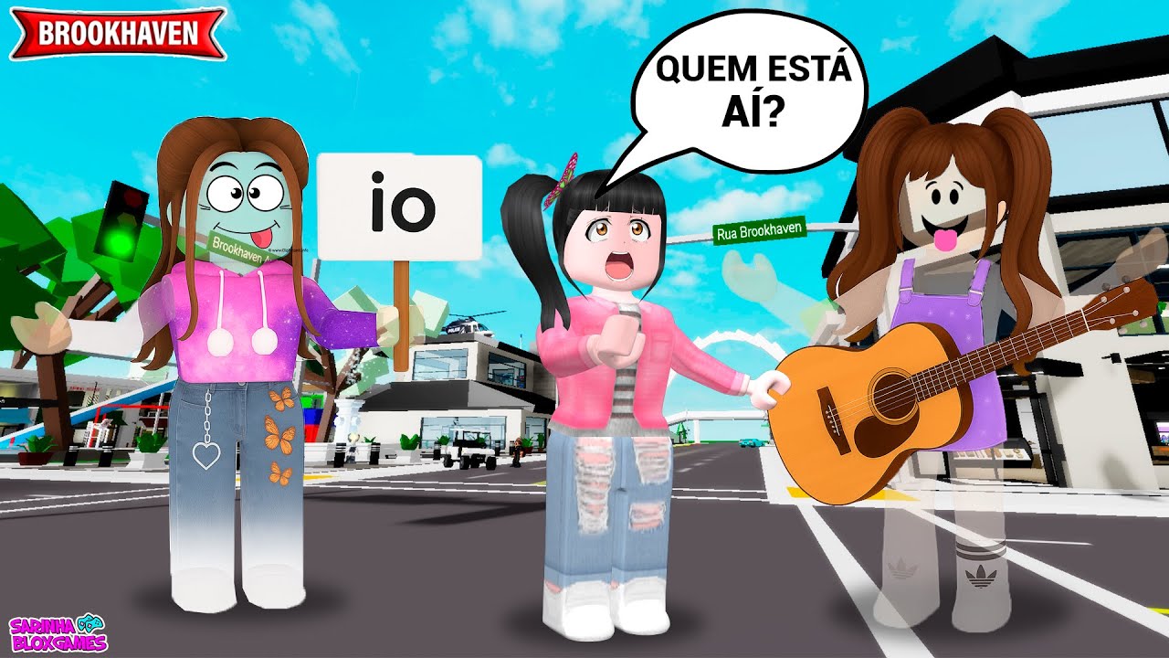 FICAMOS INVISÍVEIS NO BROOKHAVEN E TENTAMOS ASSUSTAR AS PESSOAS!