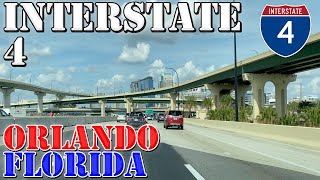 I-4 East - Orlando - Florida - 4K Highway Drive