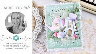 Whimsical Teapot Card | Papertrey Ink Build-A-Teapot | Card by Emilia Sieradzan screenshot 5