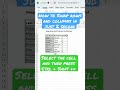 How to Swap Rows and Columns in Excel Excel shorts How to Swap Rows and Columns in Excel Excel shorts