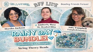 String Theory Beads Rainy Day Bundle Unboxing &amp; Jewelry Design 💎