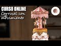 CARRUSEL con movimiento | Carousel Cake | Curso online de pastelería 🎠