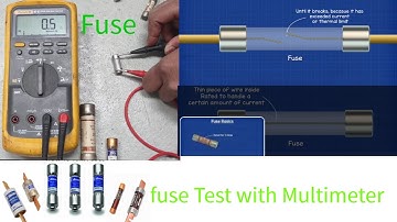 Fuse continuity test by digital multimeter in hindi