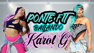 ????PONTE FIT BAILANDO: KAROL G #BICHOTA. Zumba FIT Dance Class - Natalia Vanq