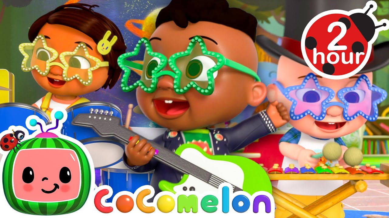 Cody & The Rock Star Babies 🎸 CoComelon Cody Time Nursery Rhymes and ...