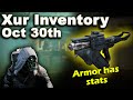 Destiny 2 - Where is Xur - Oct 30th - Xur Location &amp; Inventory - Skyburner's Oath