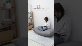 今話題大人気の人をダメにするソファーに新素材登場　 　Bsk004