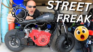 420cc Minibike Porting & Compression Upgrade — Insane Power Gains!