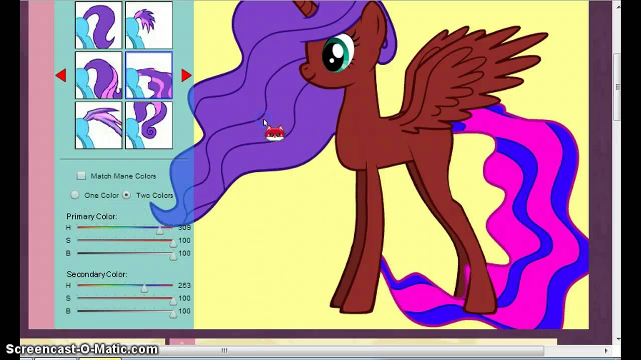 how to make princess celestia on dolldivine YouTube