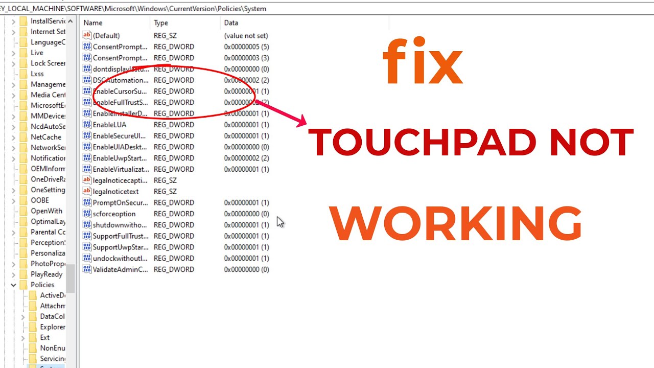 How To FIX Touchpad Not Working In Windows 10/11 | 100% Fixed - YouTube