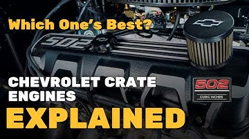 Chevrolet Crate Engines Explained: 383 Stroker, 454 Big Block, 350 Crate Motor & More!