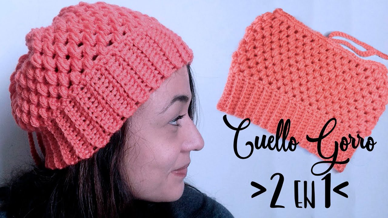 prenda que vale por tres: Gorros y cuellos 3 en 1 / 3 Tutoriales